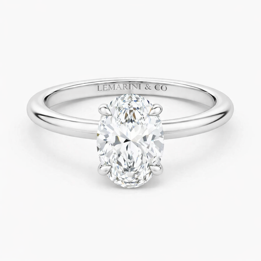 Classic 3.0 ct Lab-Grown Diamond Solitaire