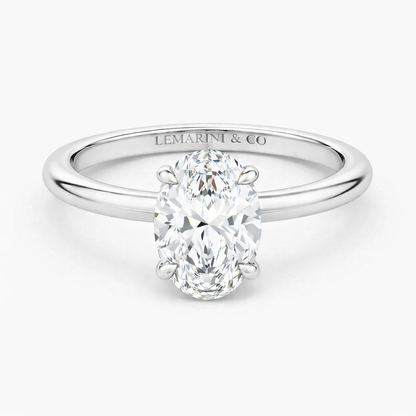 Classic Lab-Grown 3.02 ct Diamond Solitaire