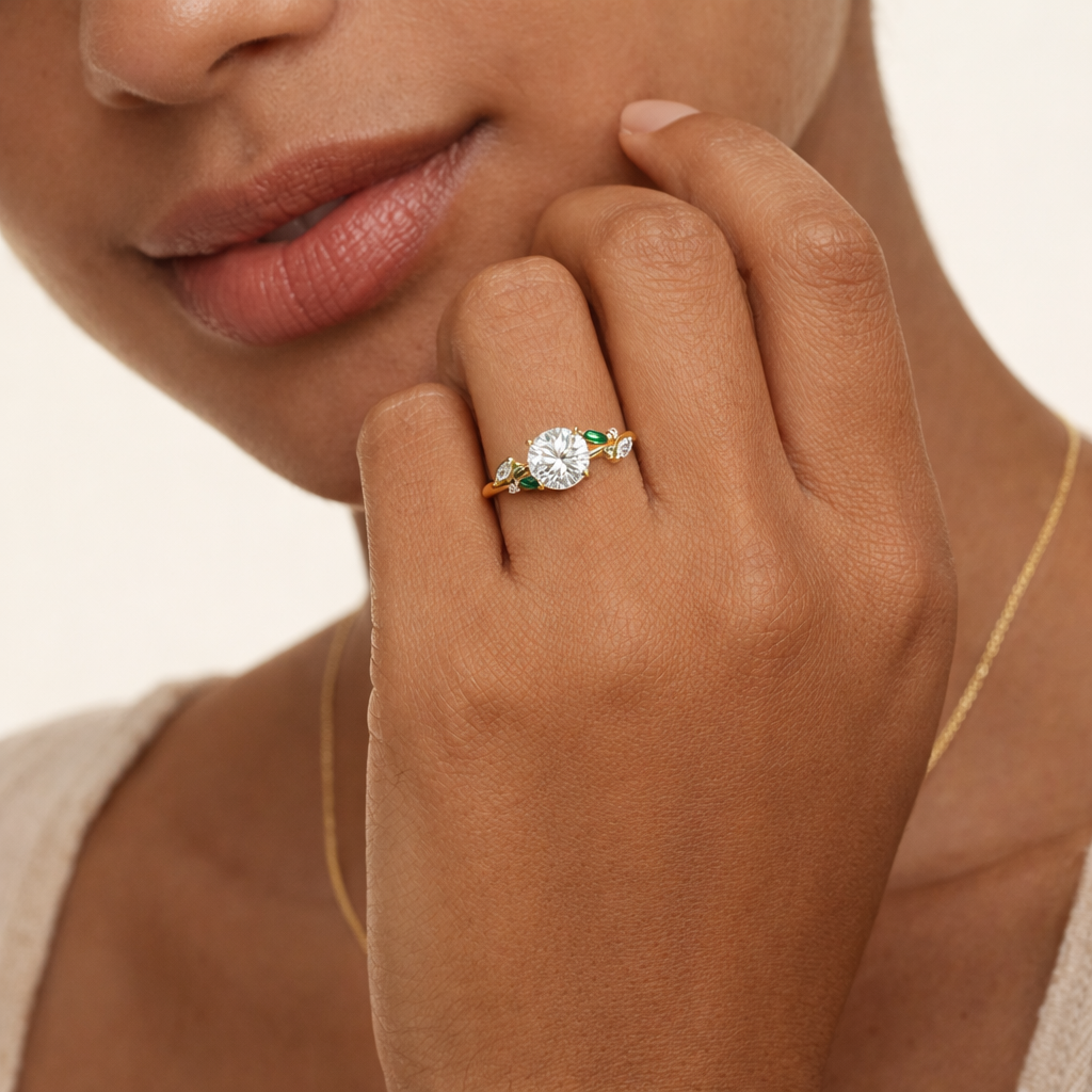 Aurea Green 3.09ct lab-grown