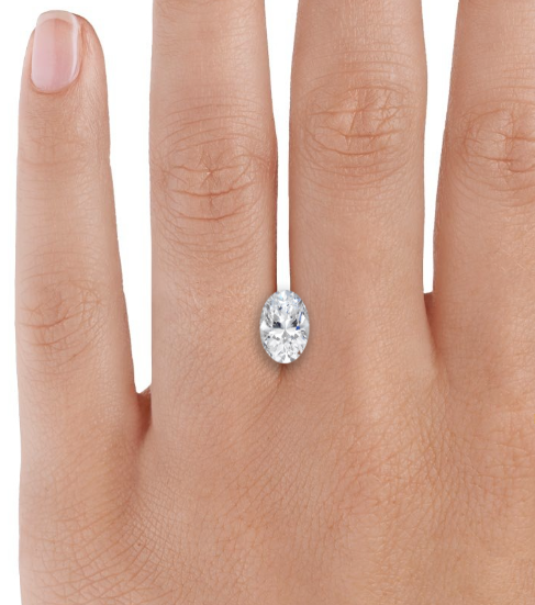 2 ct Lab Grown Diamond Branch Engagement Ring
