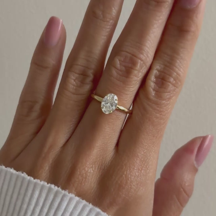 Classic Lab-Grown 3.02 ct Diamond Solitaire