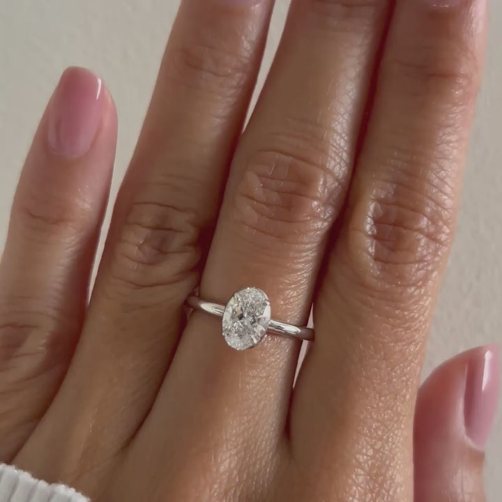 Classic Lab-Grown 3.02 ct Diamond Solitaire