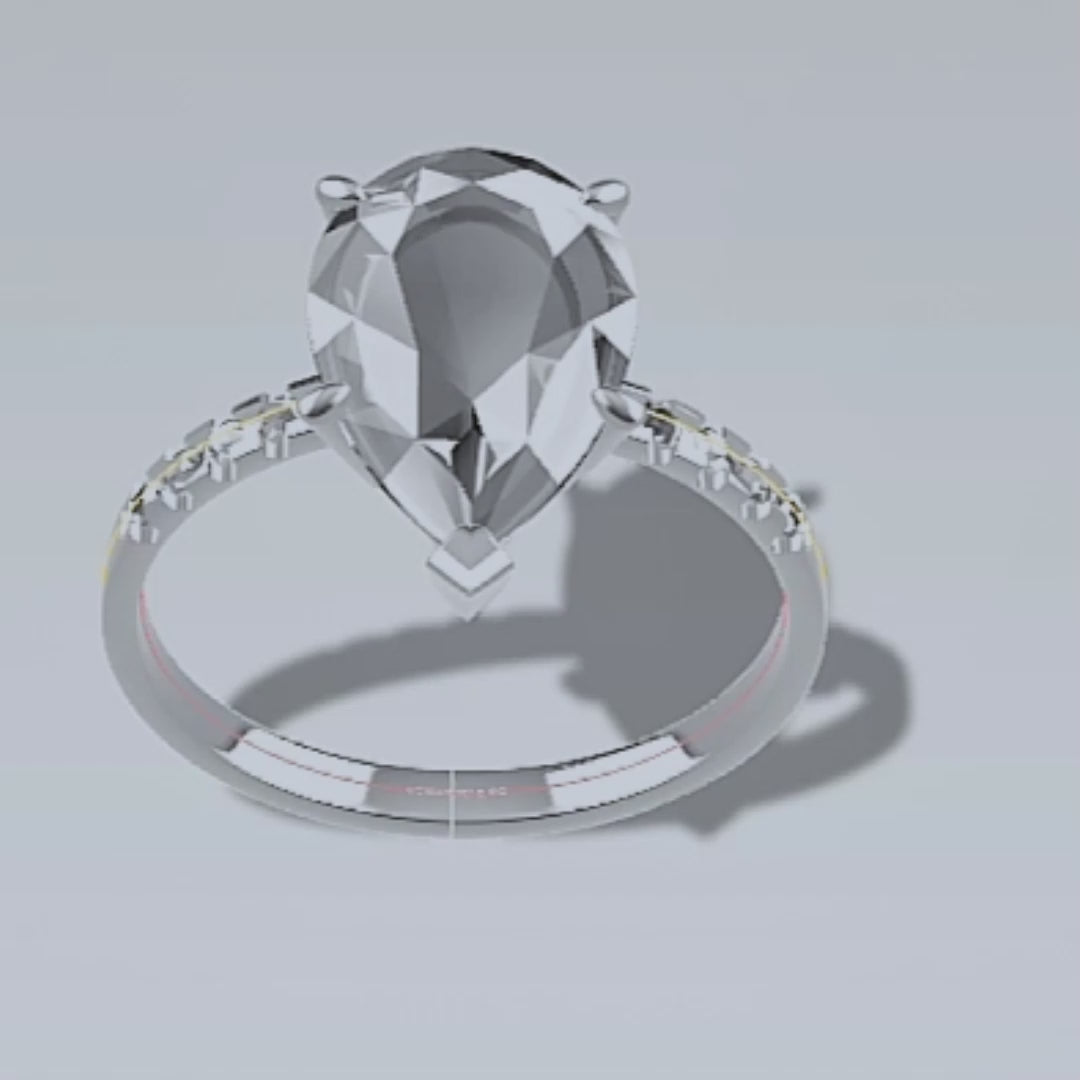 Eterna 3.04ct Pear